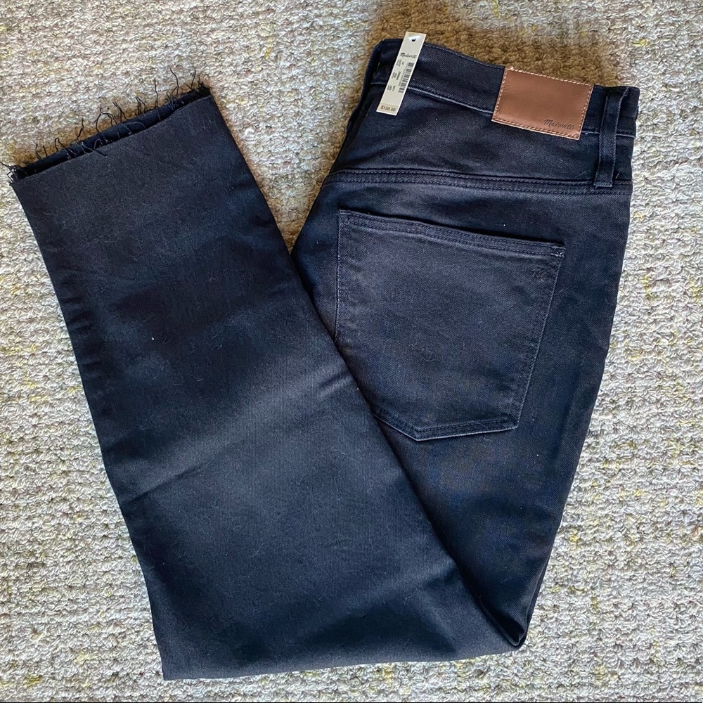 Madewell High Rise Slim Boyjean - Lunar Wash